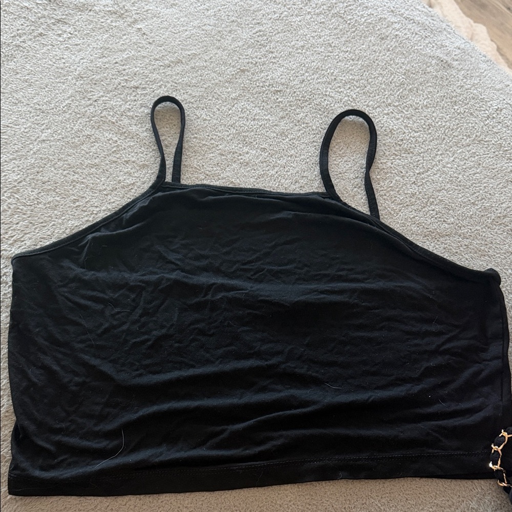 SHEIN Black Camisole Top